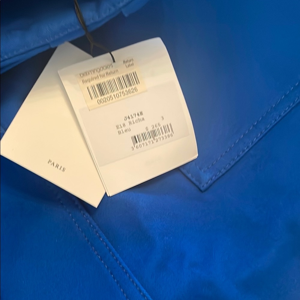 Sandro Paris Royal Blue Garment - Picture 7 of 13